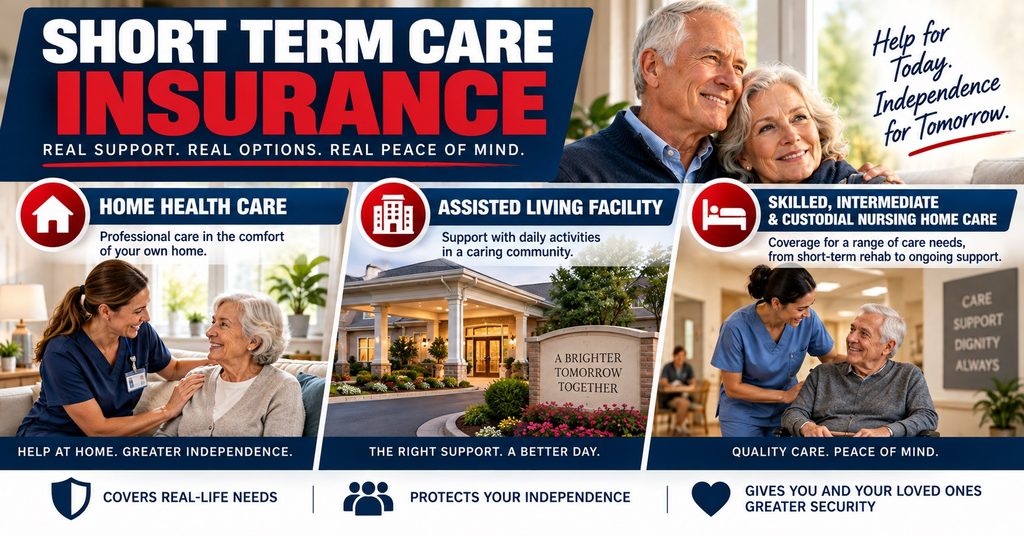 Short term nursing home and home health